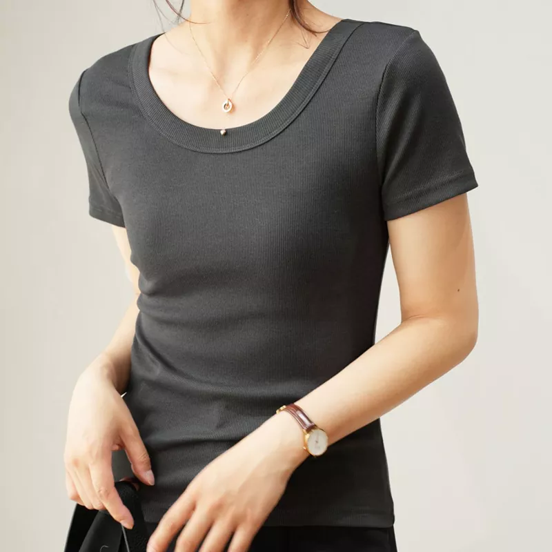 Summer Slimming Short Sleeved Women's T-shirt