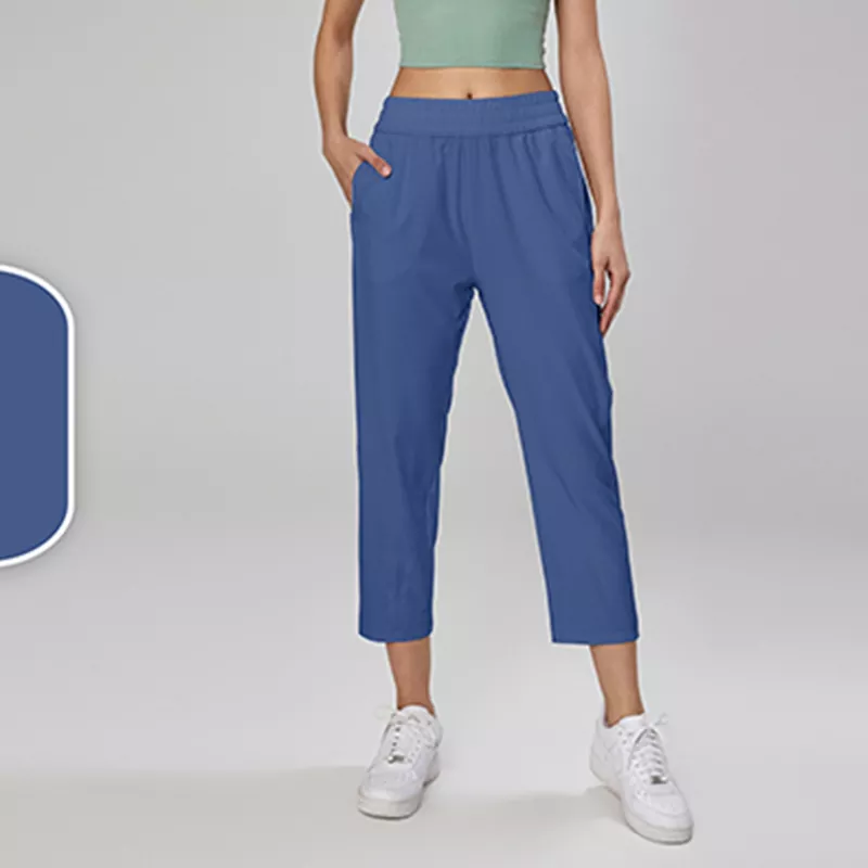 High-Waist Sun-Protection Quick-Dry Yoga Pants