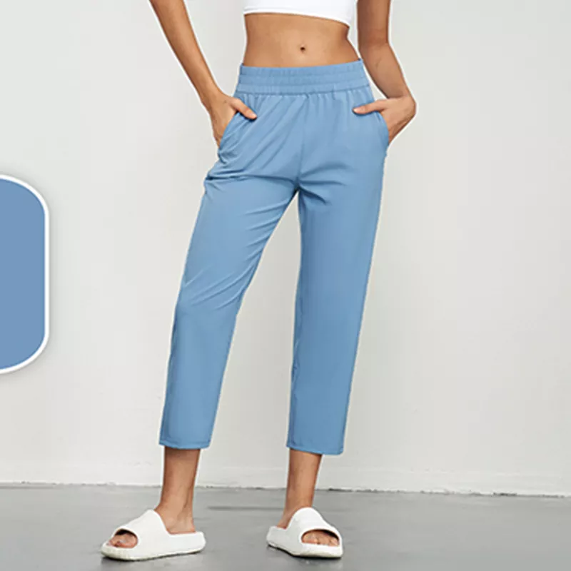 High-Waist Sun-Protection Quick-Dry Yoga Pants