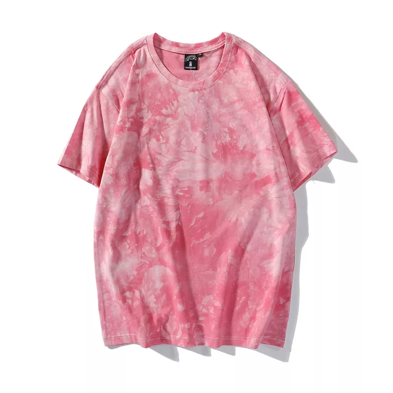Loose Tie Dye Cotton Women's T-Shirt