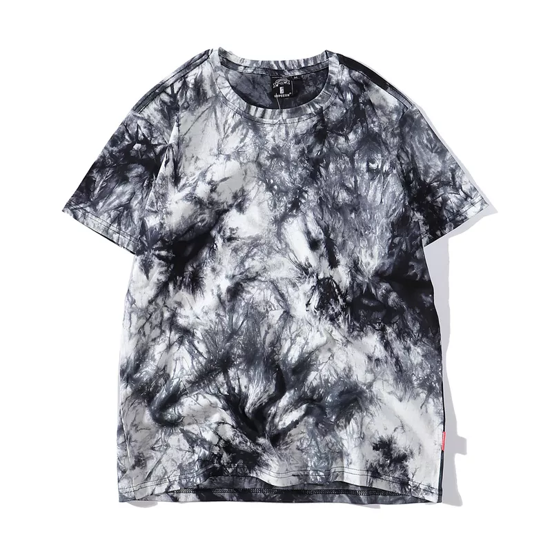 Loose Tie Dye Cotton Women's T-Shirt