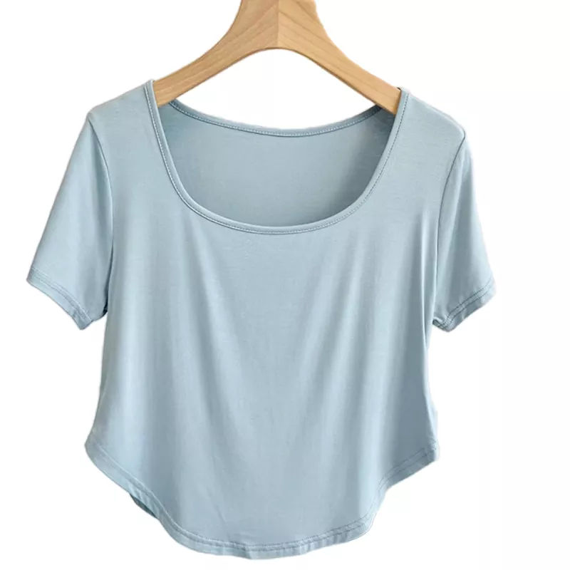 Round Neck Short Sleeve Oversized Women's T-shirt
