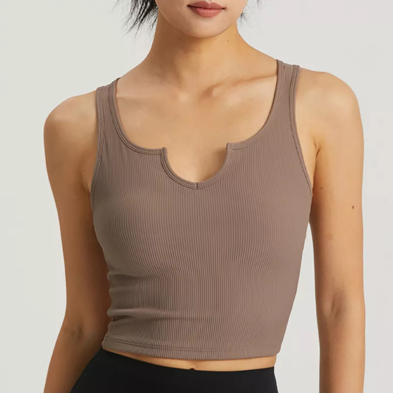 Summer Thread Vest Running Fitness Yoga Top